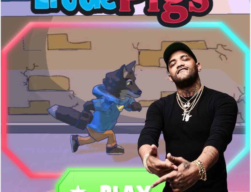 Joyner Lucas Three Little Pigs Cartoon Wolf